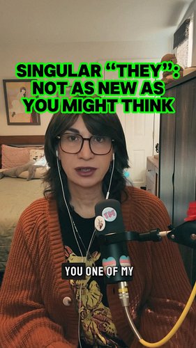 Thank you to everyone asking sincere questions and making the effort to get someone’s pronouns right. Keep asking, keep pract...