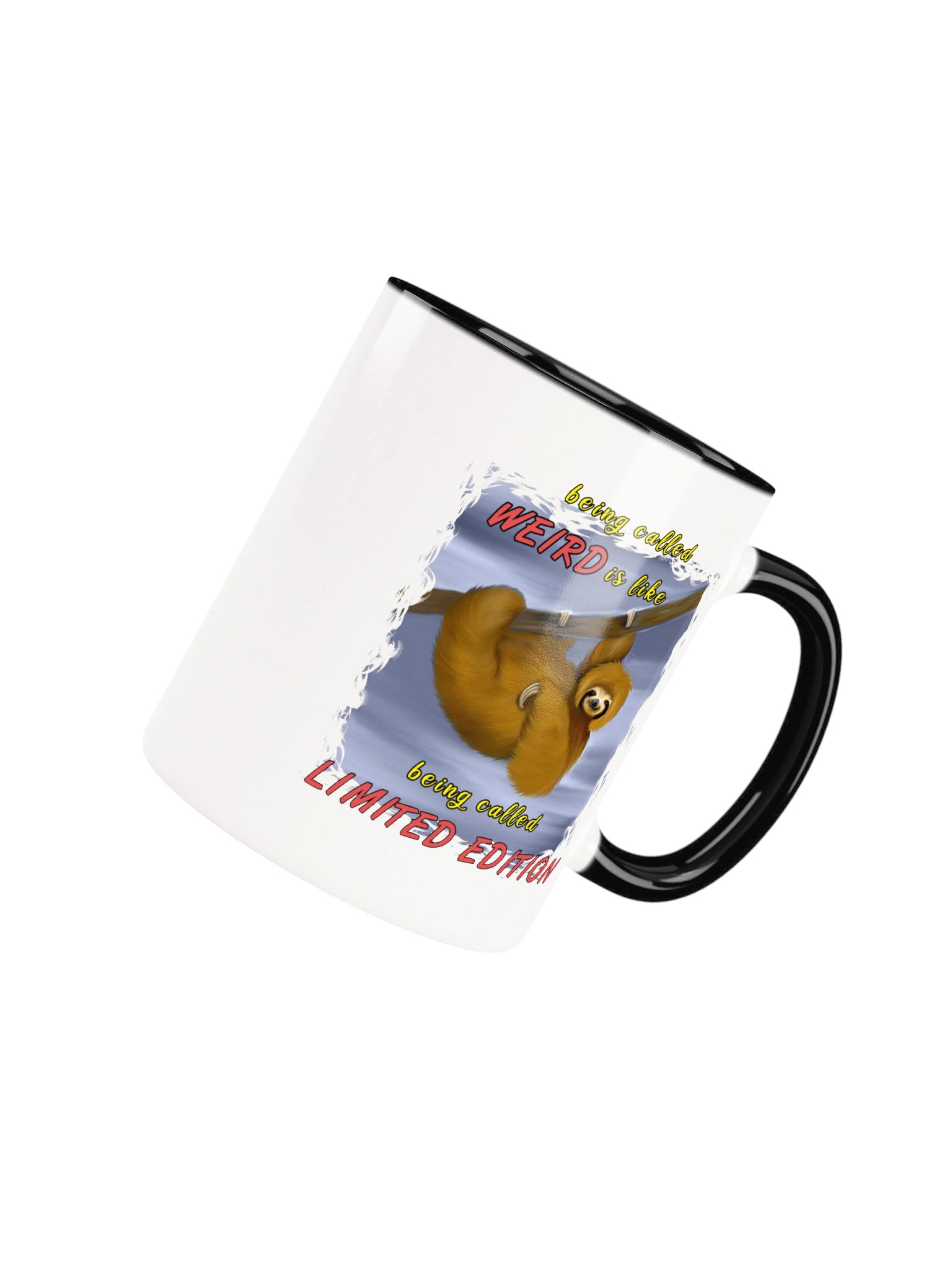 Sloth "LIMITED EDITION" Ceramic Mug with Color Inside product image (4)
