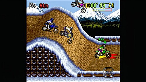 🏁 Finished in 1994. Released today — 32 years late.

Moto X was a SNES motocross racer from British studio Software Creations...