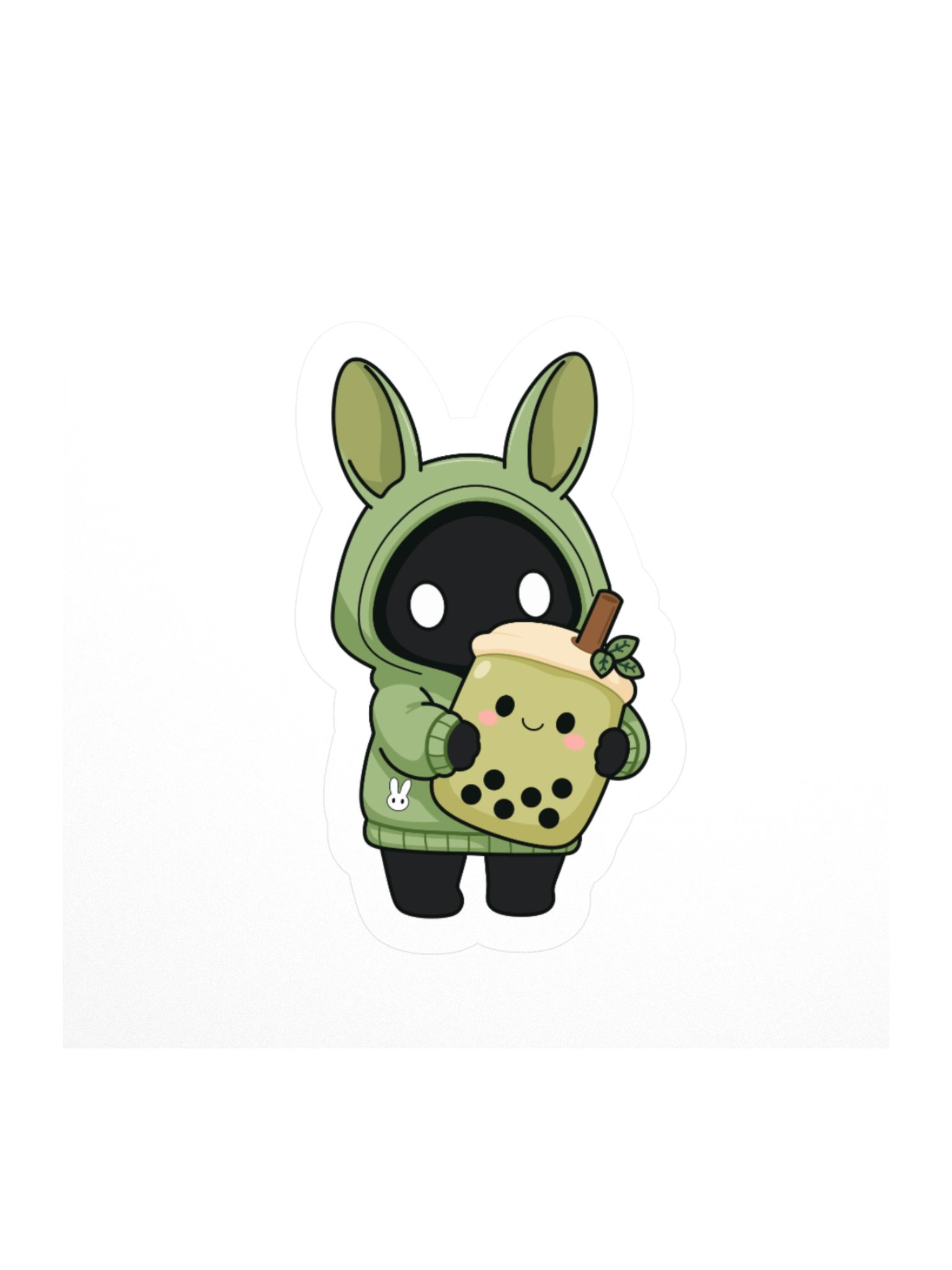 Poochoki Matcha Boba Sticker product image (1)
