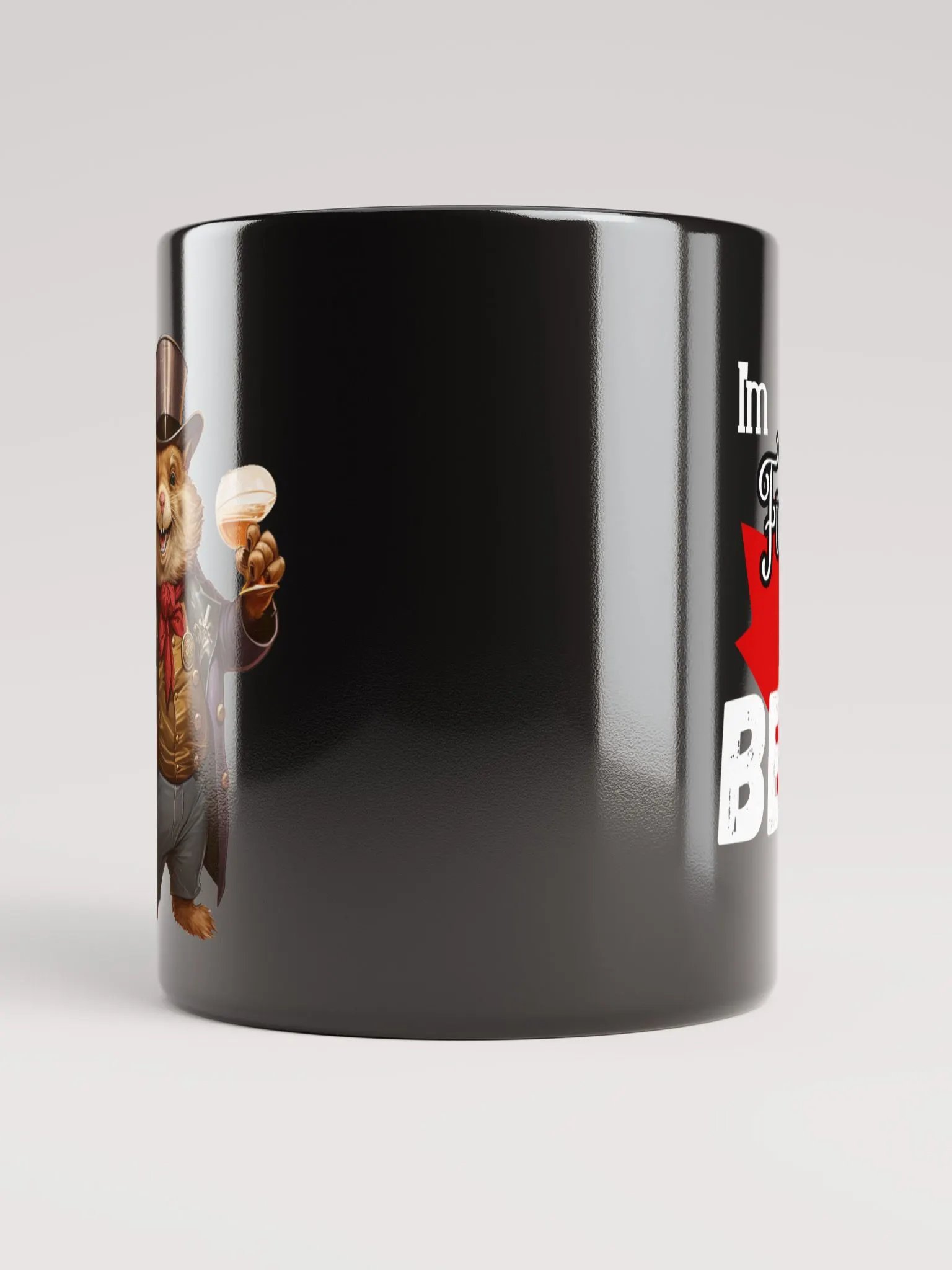 Fingered Beaver Mug - Dark product image (2)