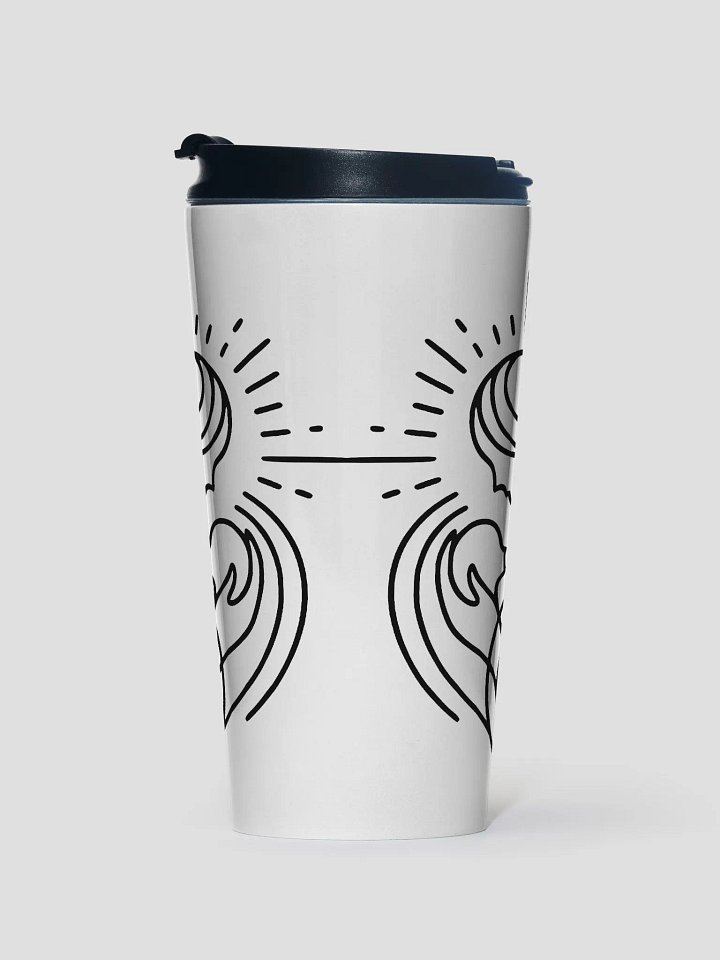 Mother and Baby Line Art Travel Mug product image (2)