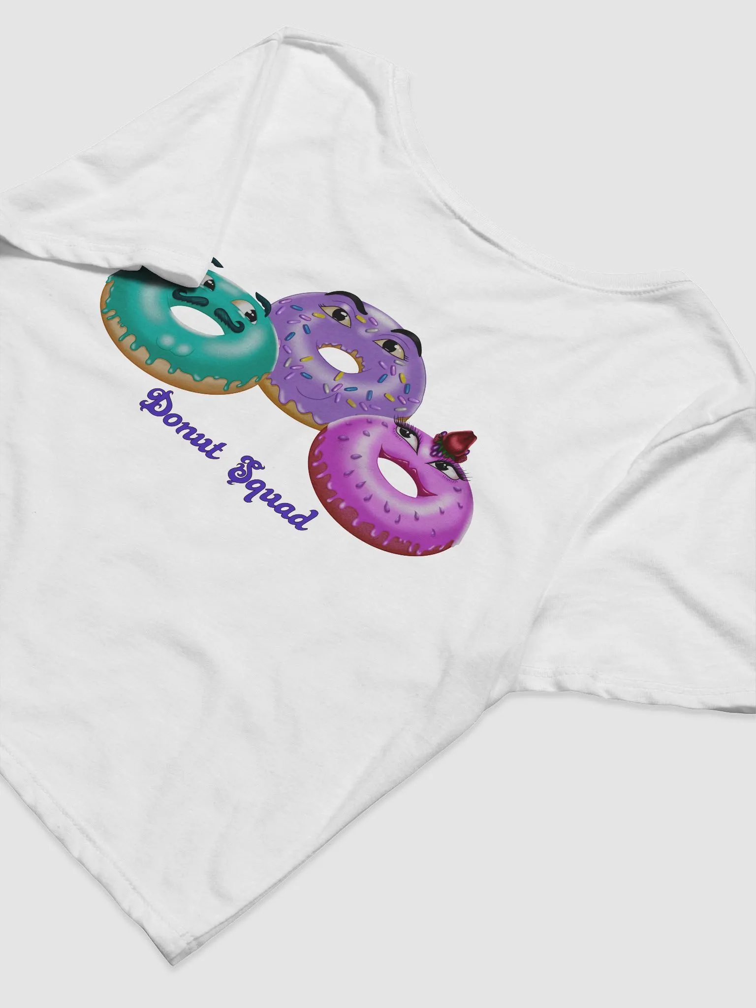 Queen of the Donuts Crop Top product image (28)