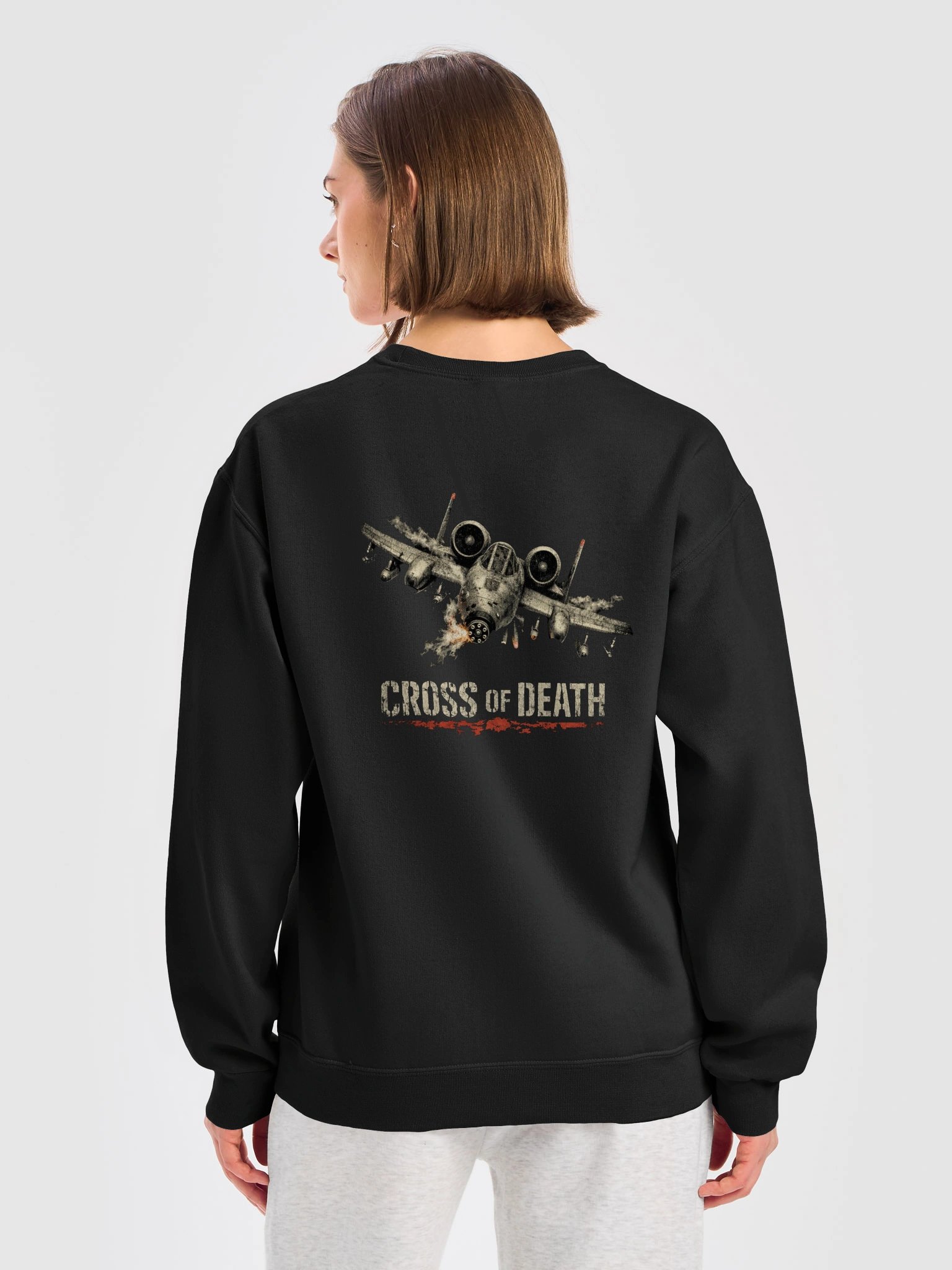 Cross of Death - A-10 Warthog Crewneck product image (6)