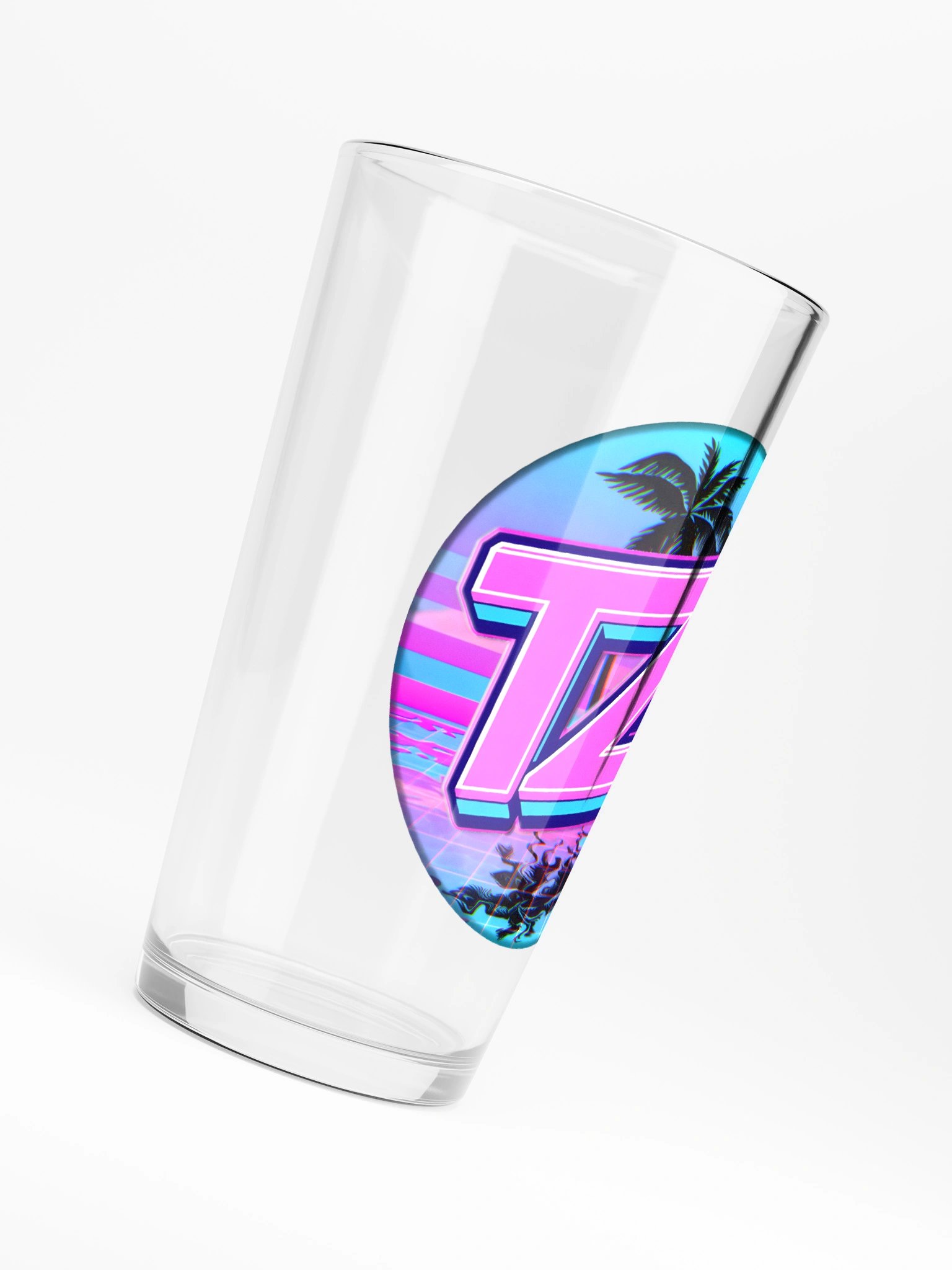 TrainerZeek Logo Pint Glass product image (6)