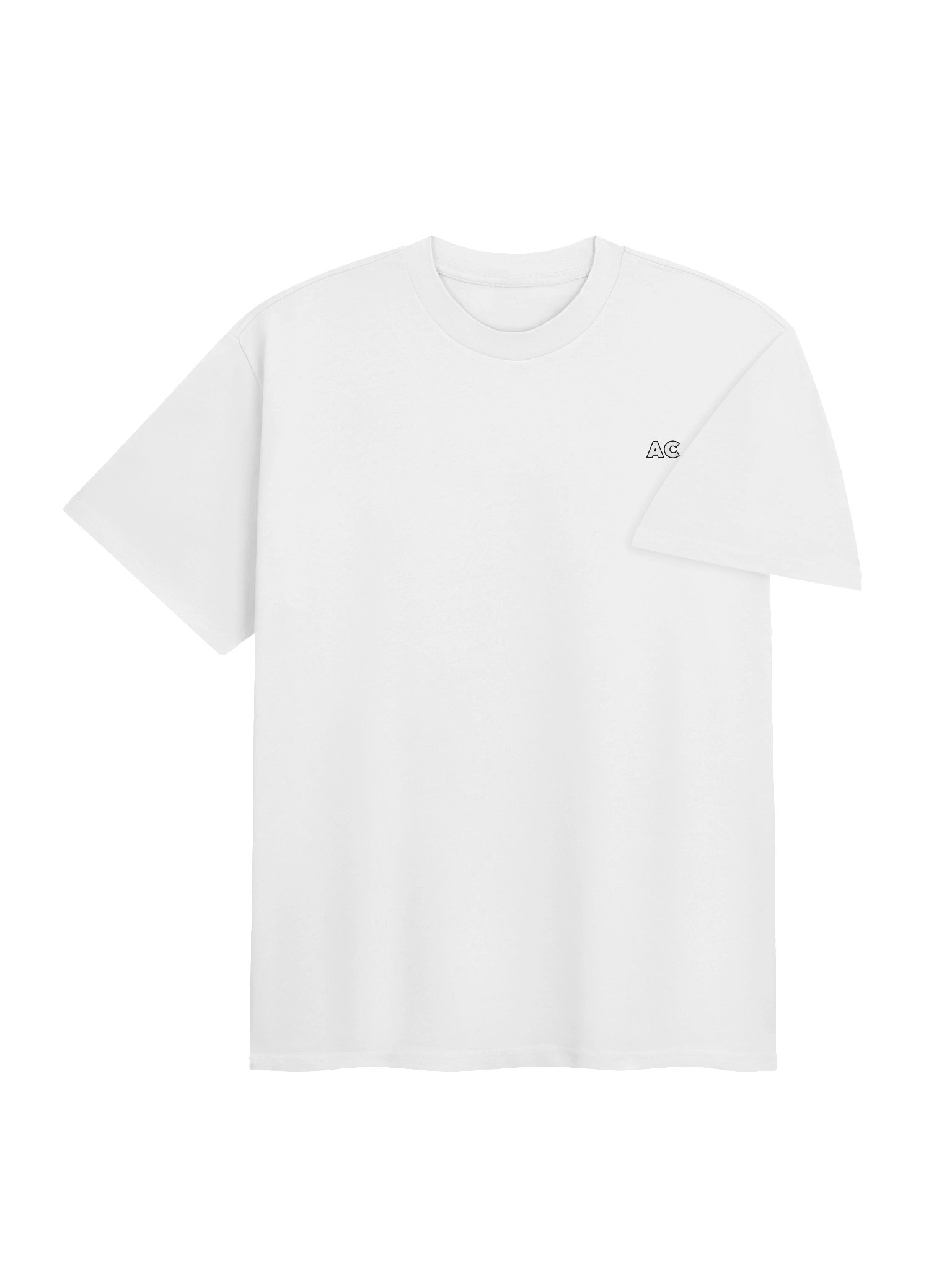 AC Essential Heavy T-Shirt Logo White product image (4)