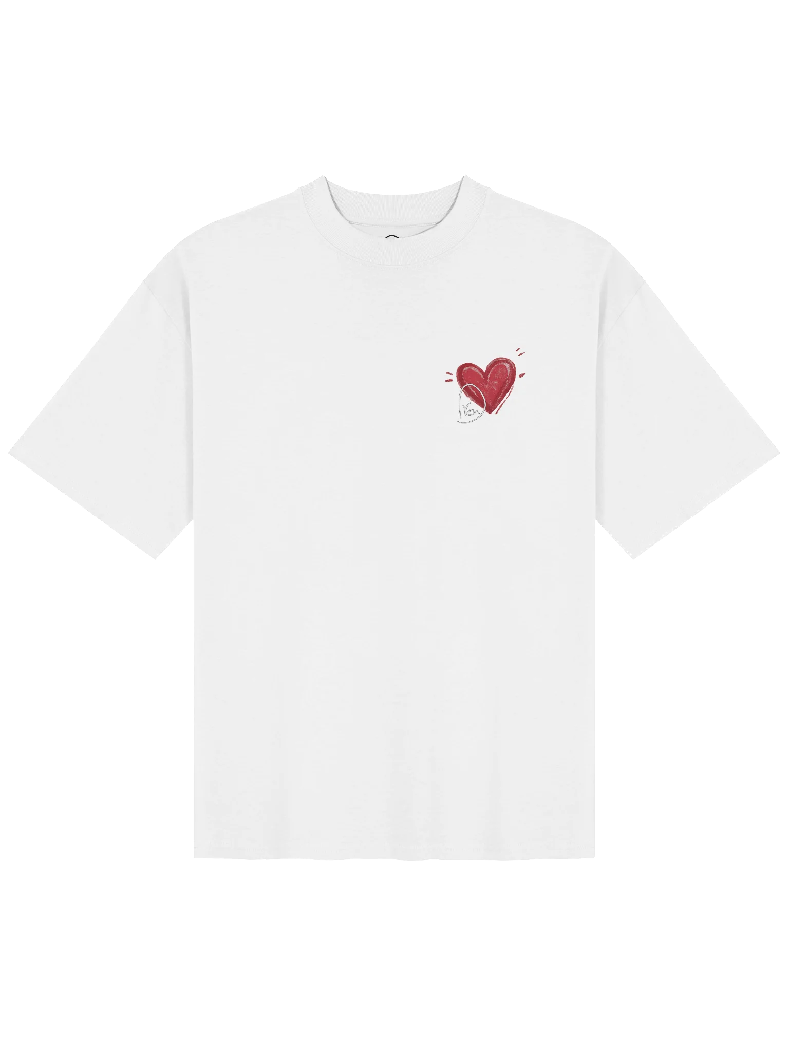 My Heart Oversized Tee product image (1)