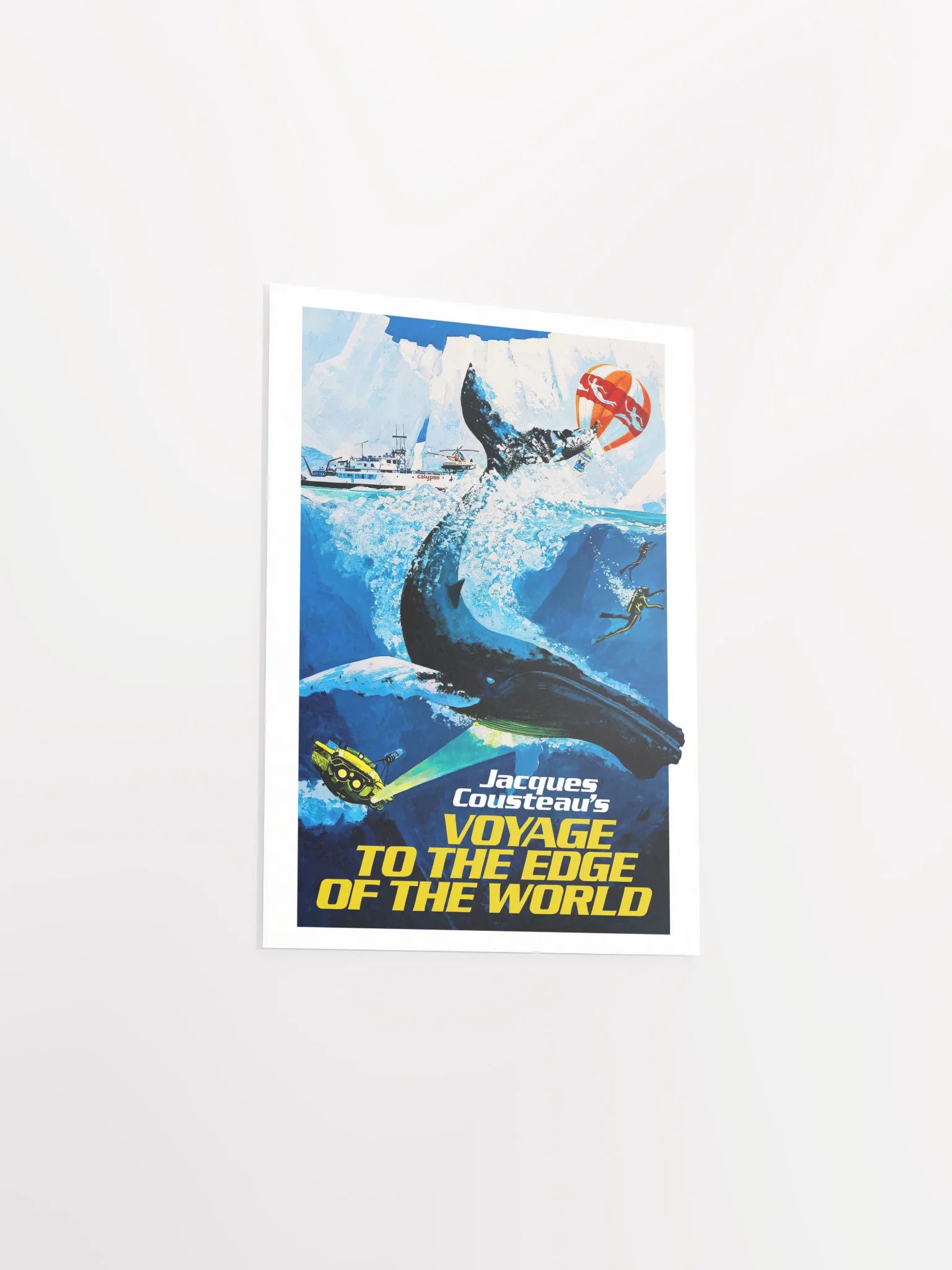 Voyage to the Edge of the World, 1976 — Jacques Cousteau movie poster product image (9)