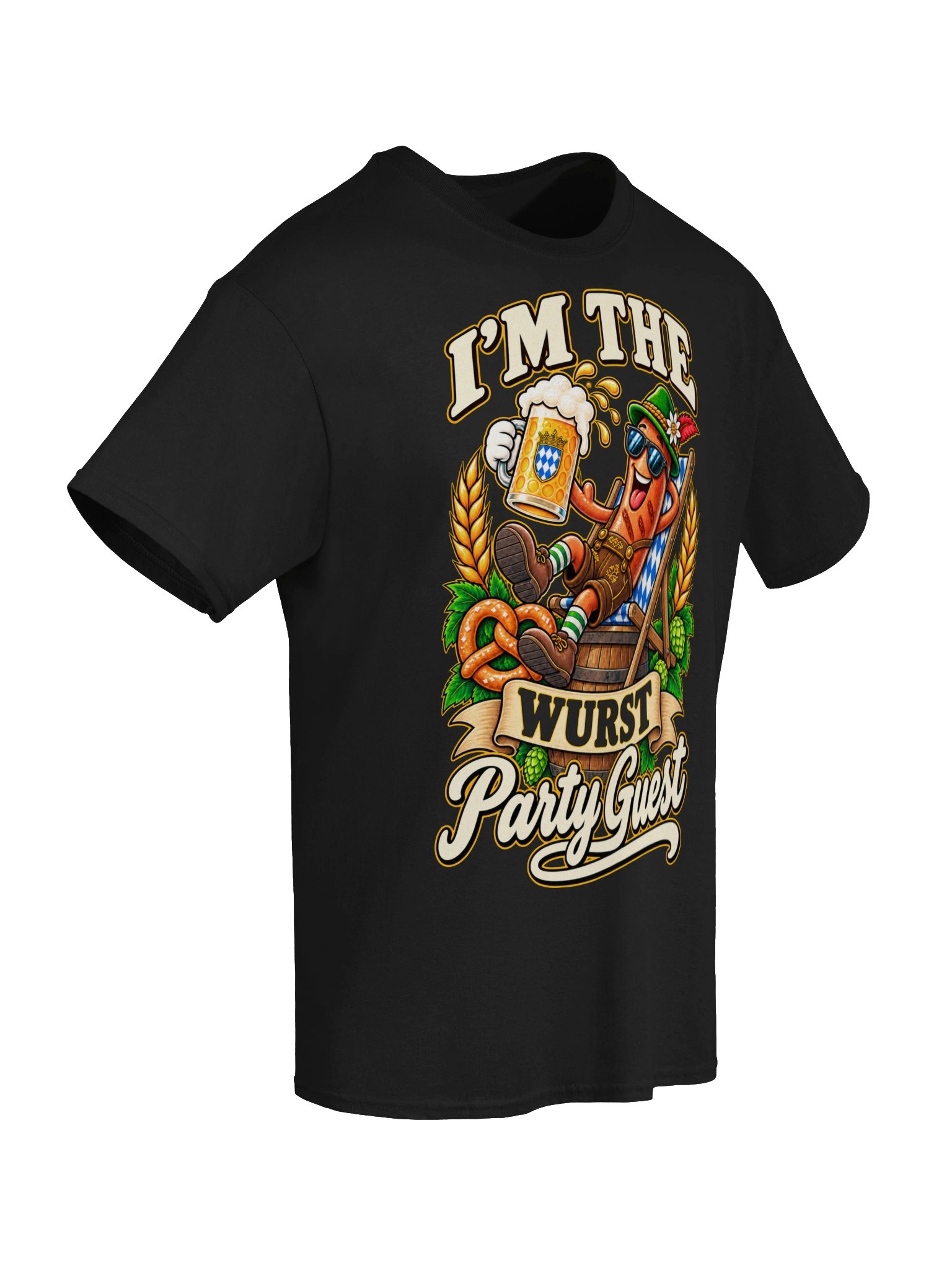 I’m the Wurst Party Guest Funny Oktoberfest Vintage Tee product image (70)