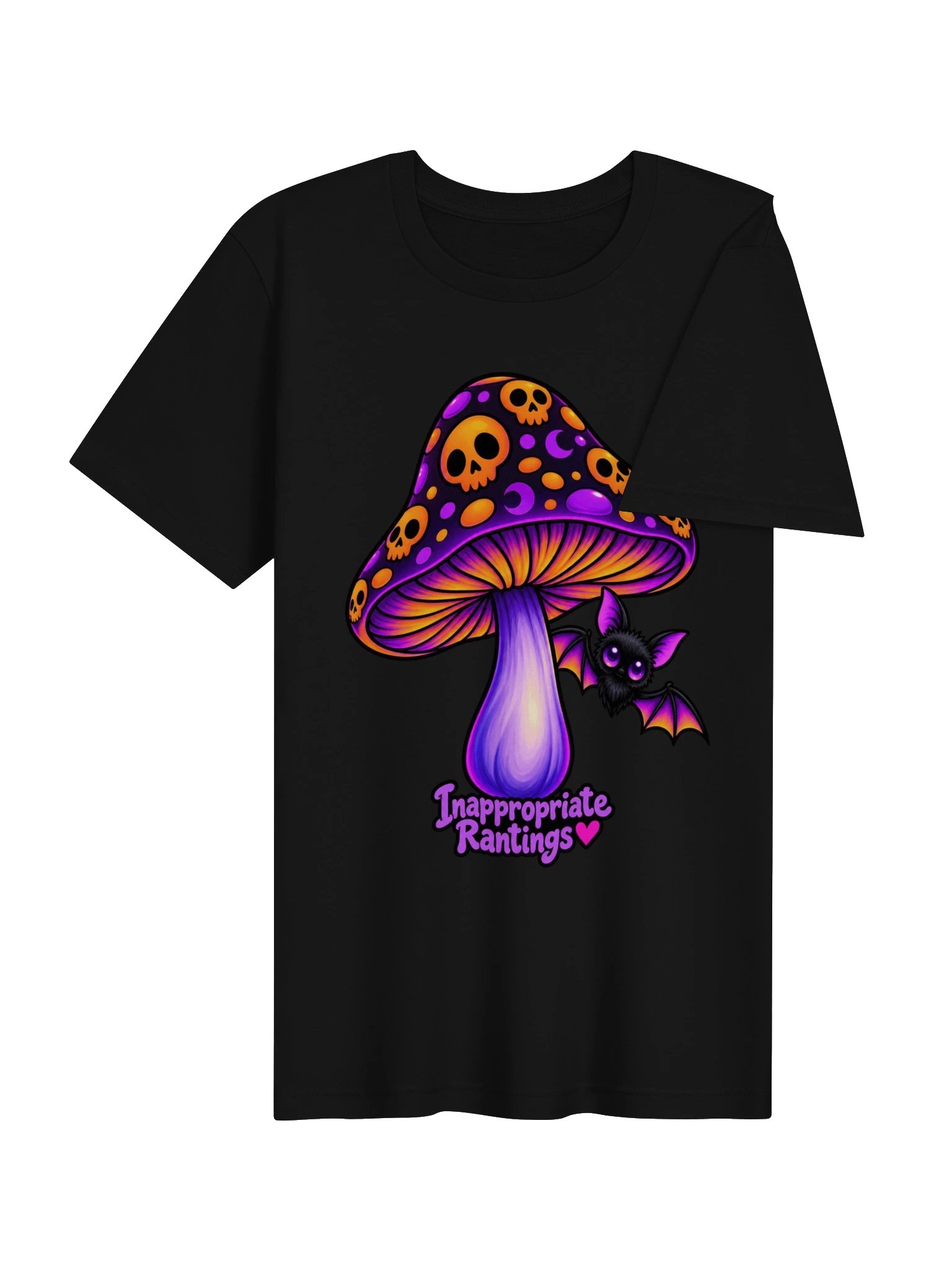 Halloween Mushroom & Bat Tee product image (34)