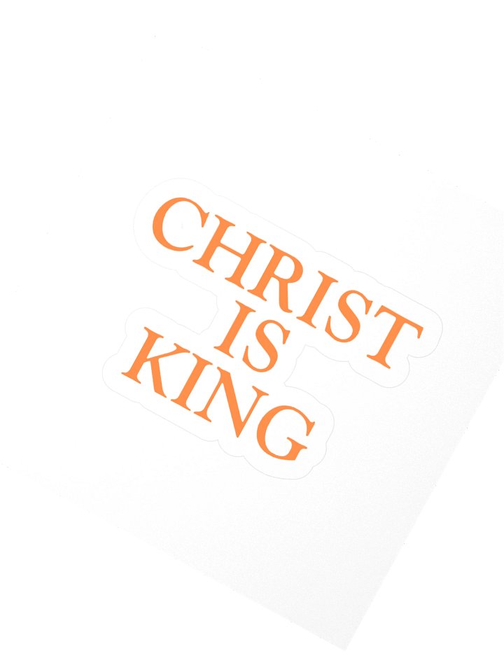 Christ is King Sticker product image (4)
