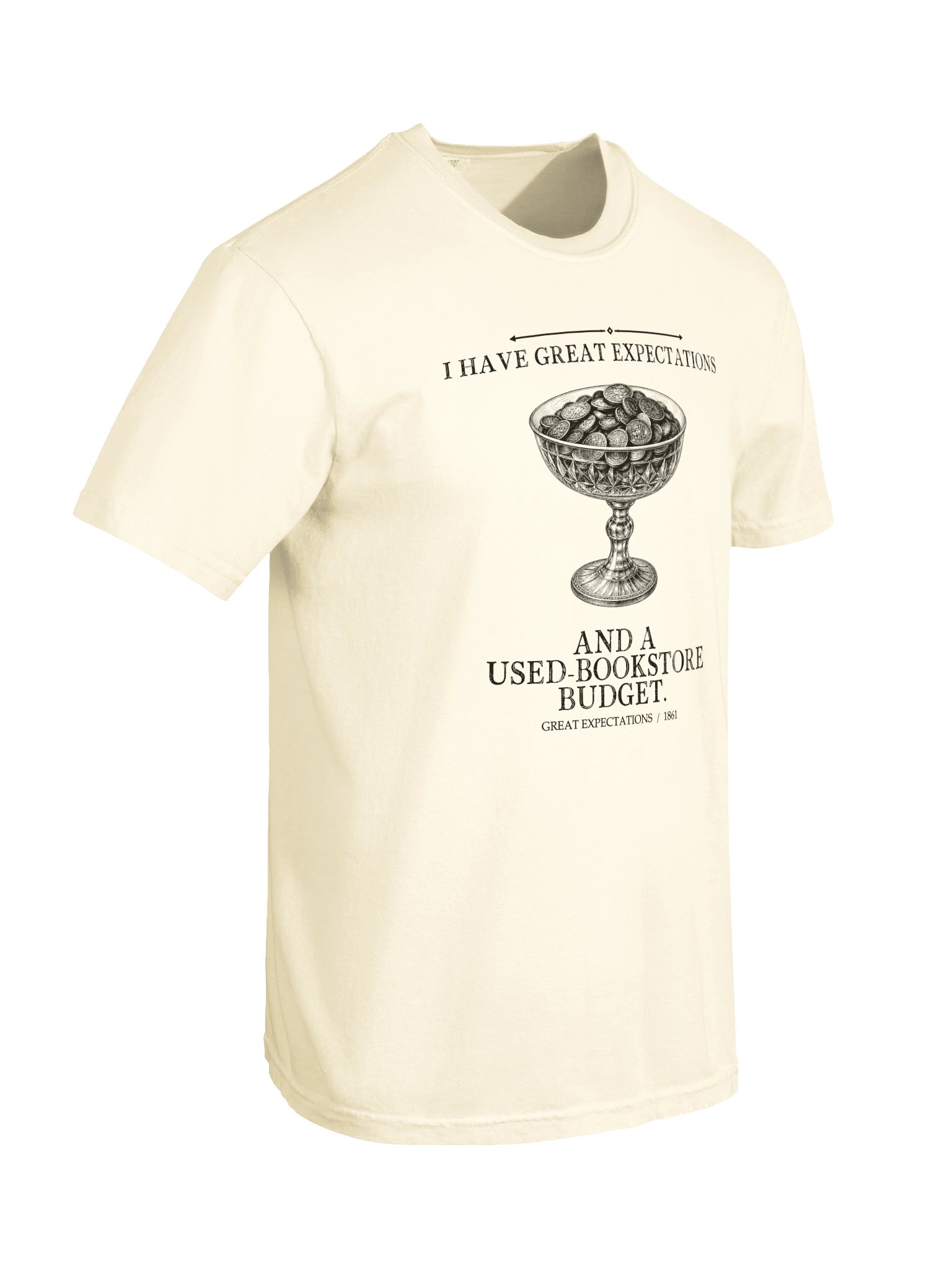 Have Great Expectations Used Bookstore Budget -- Great Expectations Tee (Light) product image (21)