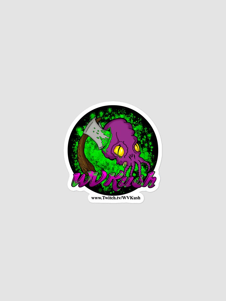 WVKush Cthulhu Logo Sticker product image (1)