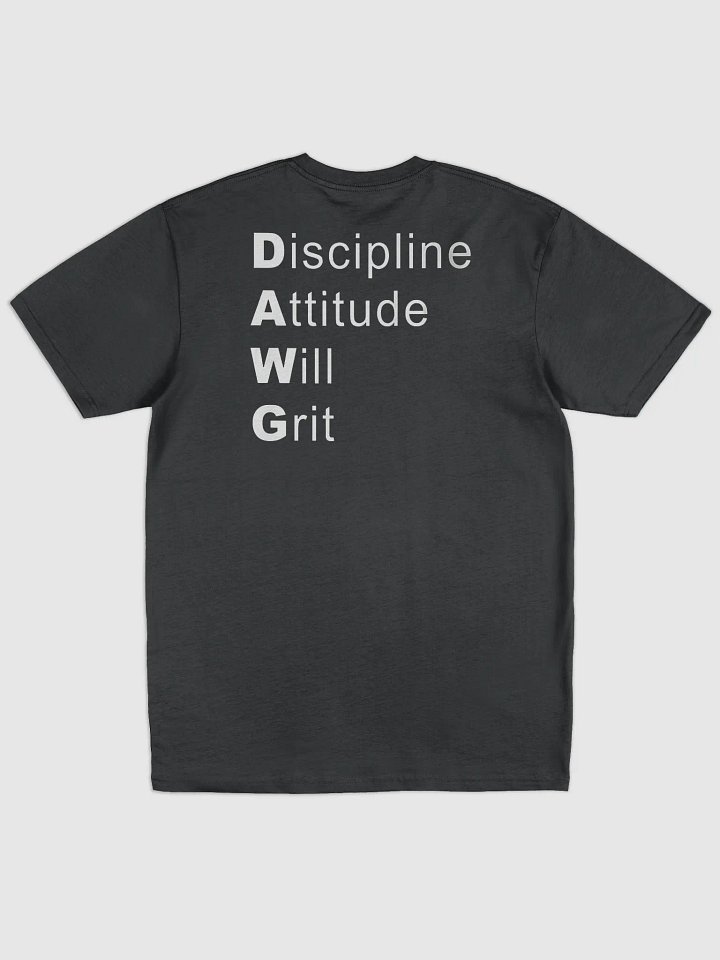 Discipline Attitude Will Grit Shirt product image (2)