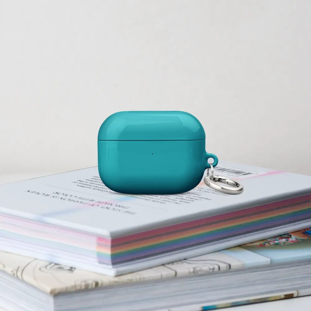 Teal Tranquility All-Over Print AirPods® Case product image (51)
