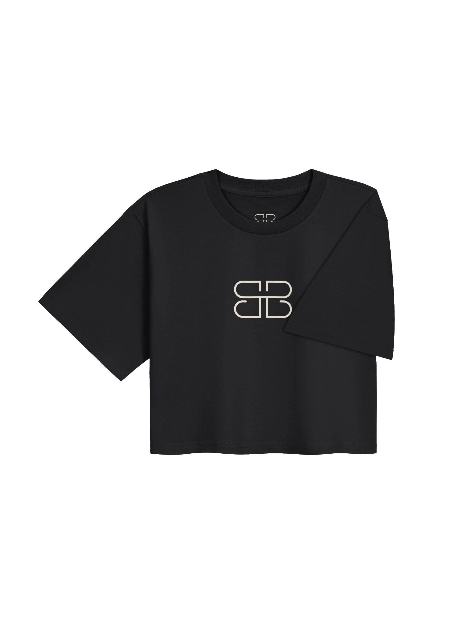 B&B LOGO Crop Tee - Dark product image (4)