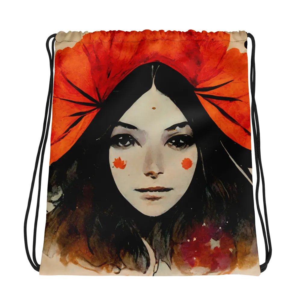 Blossom Dreamer Drawstring Bag product image (1)