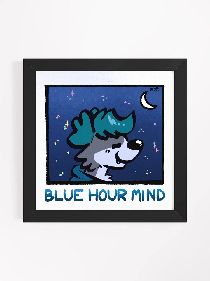 Blue Hour Mind - Framed product image (1)
