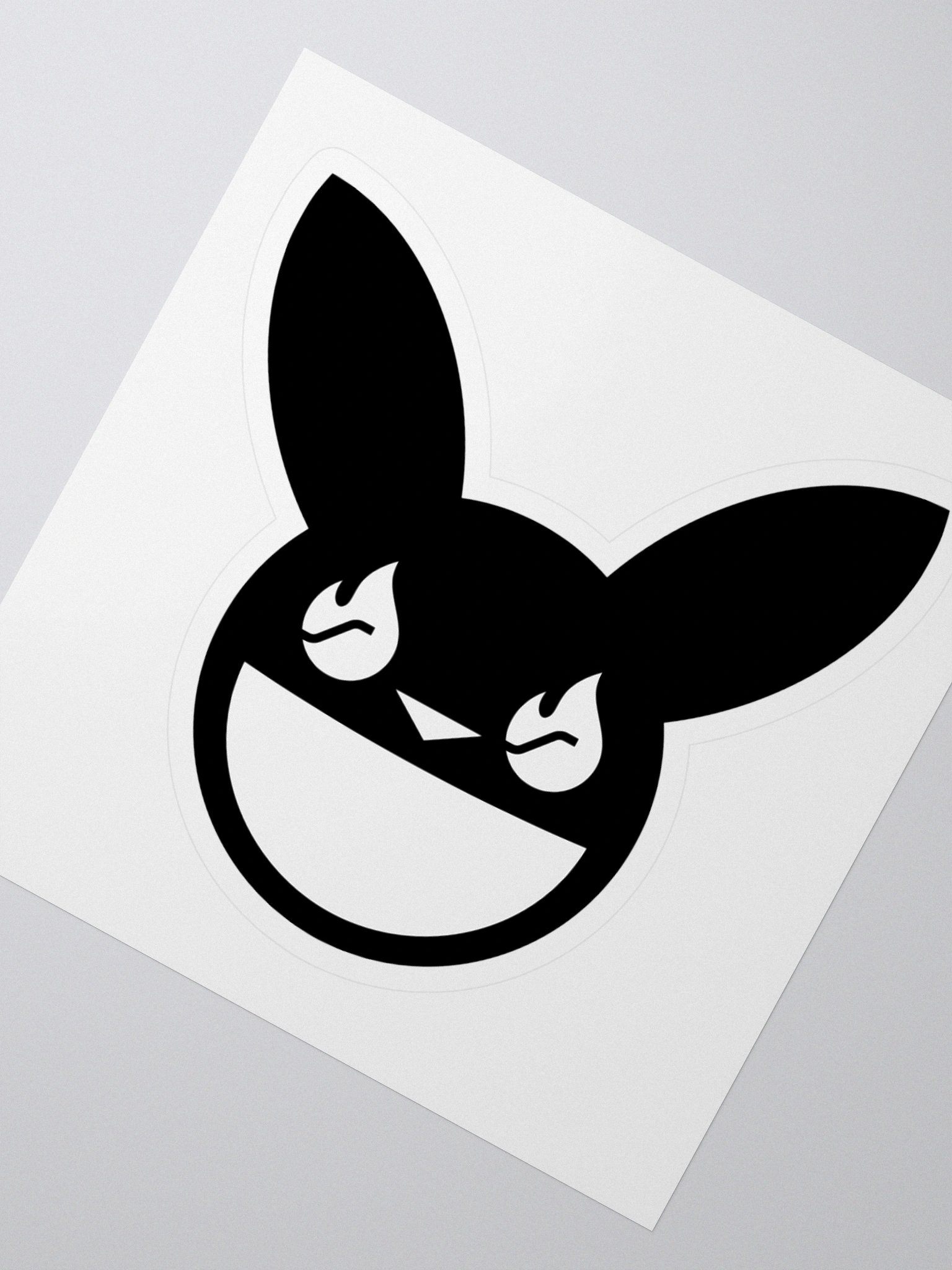 SUPERHOT BUNNY STICKER product image (2)