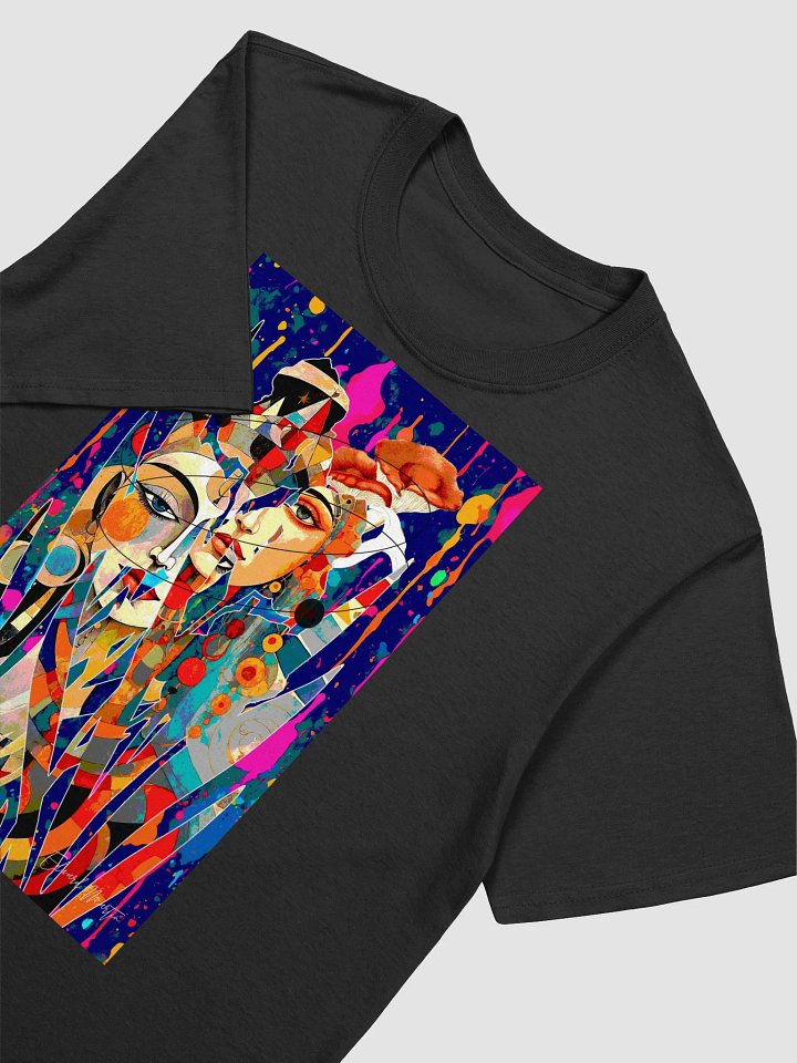 Abstract Faces Unisex T-Shirt product image (1)
