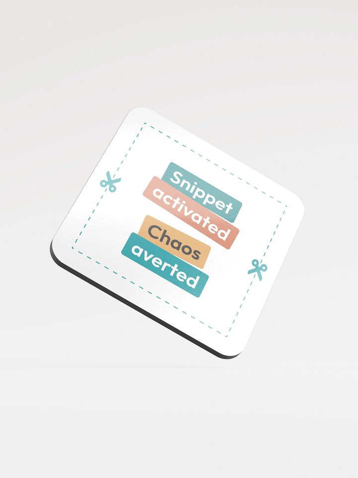 Snippet Activated Coaster product image (1)