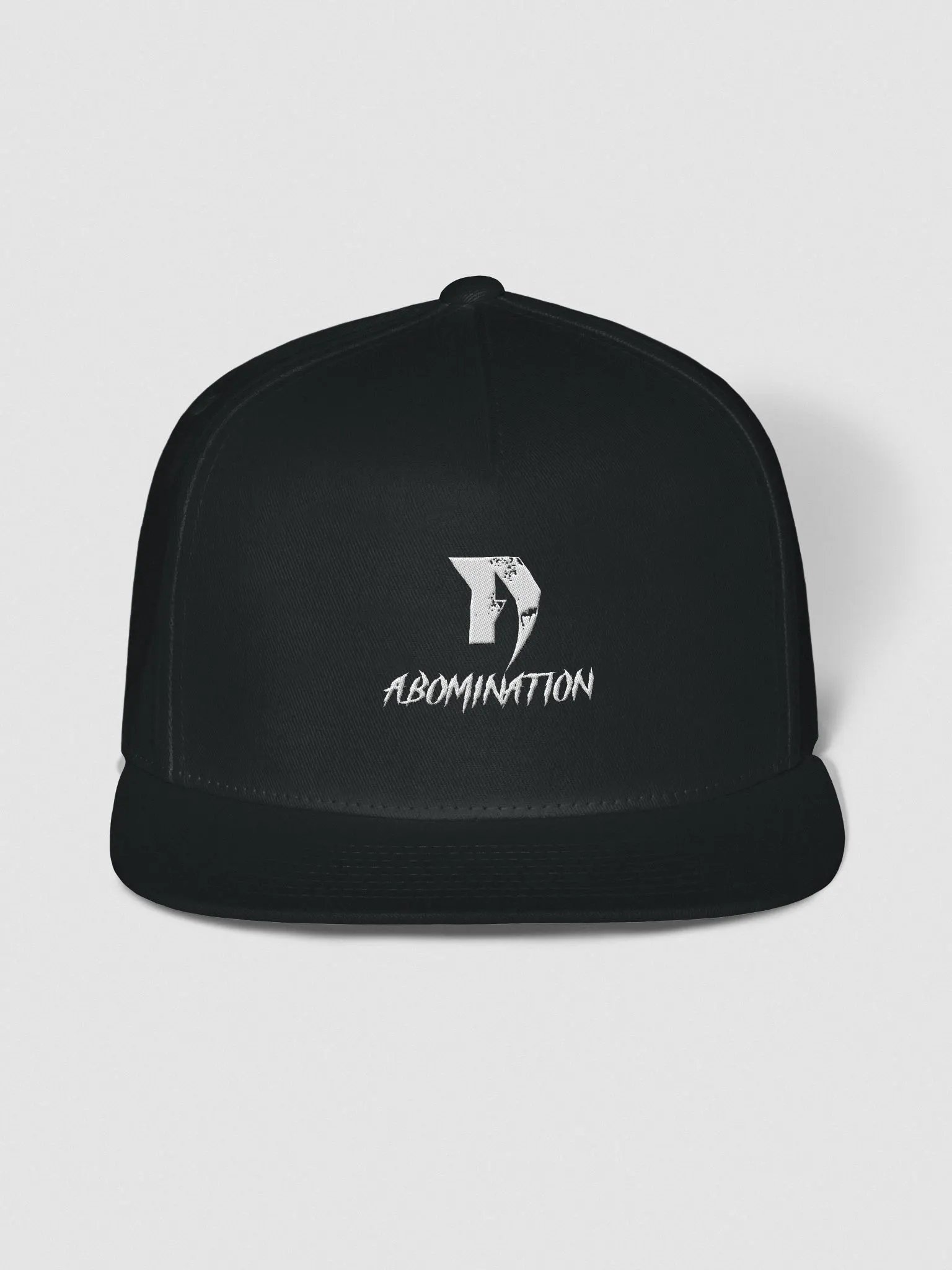 Abomination Logo Flat Snapback Cap product image (3)
