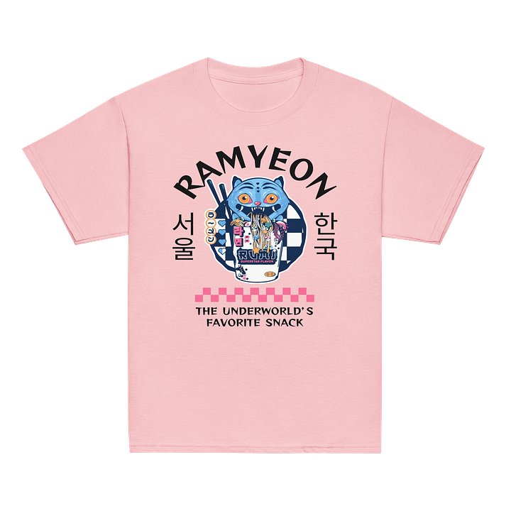 Derpy's Demon Retro Ramyeon Shop Youth T-Shirt and Baby Tee product image (1)