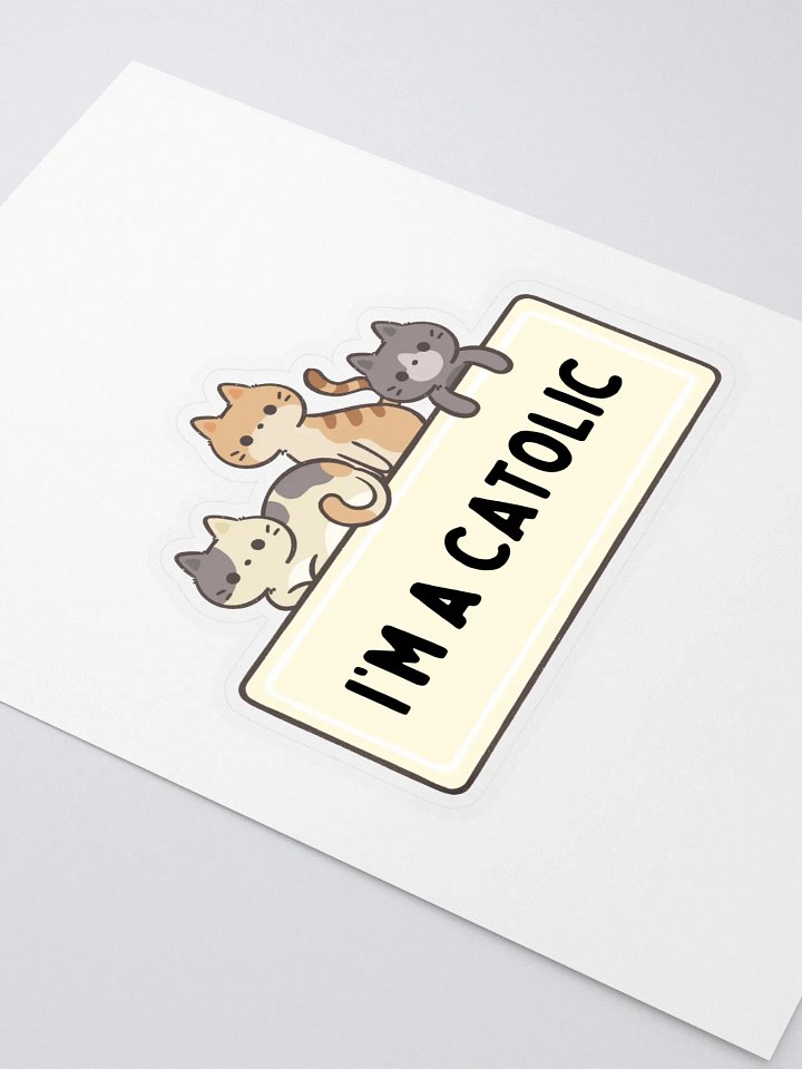 Catolic Cuties Sticker Sheet product image (2)