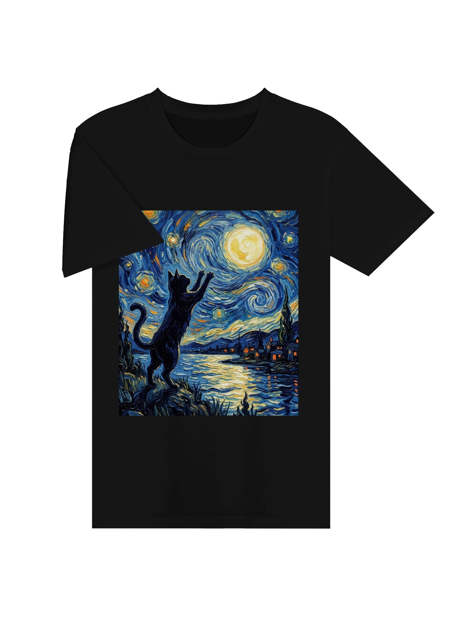 Starry Night Cat Tee product image (3)