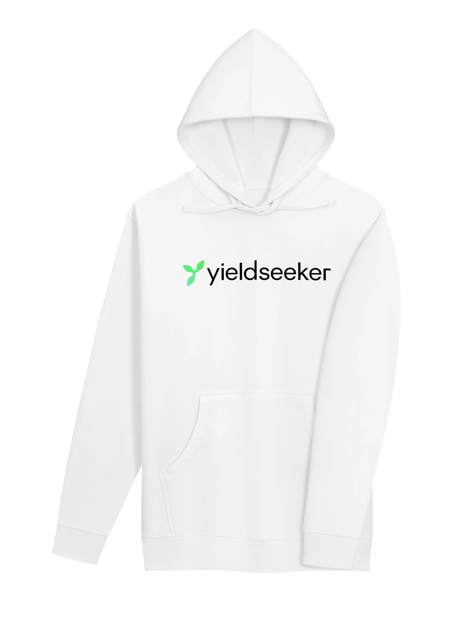 YieldSeeker Premium Hoodie - White product image (4)