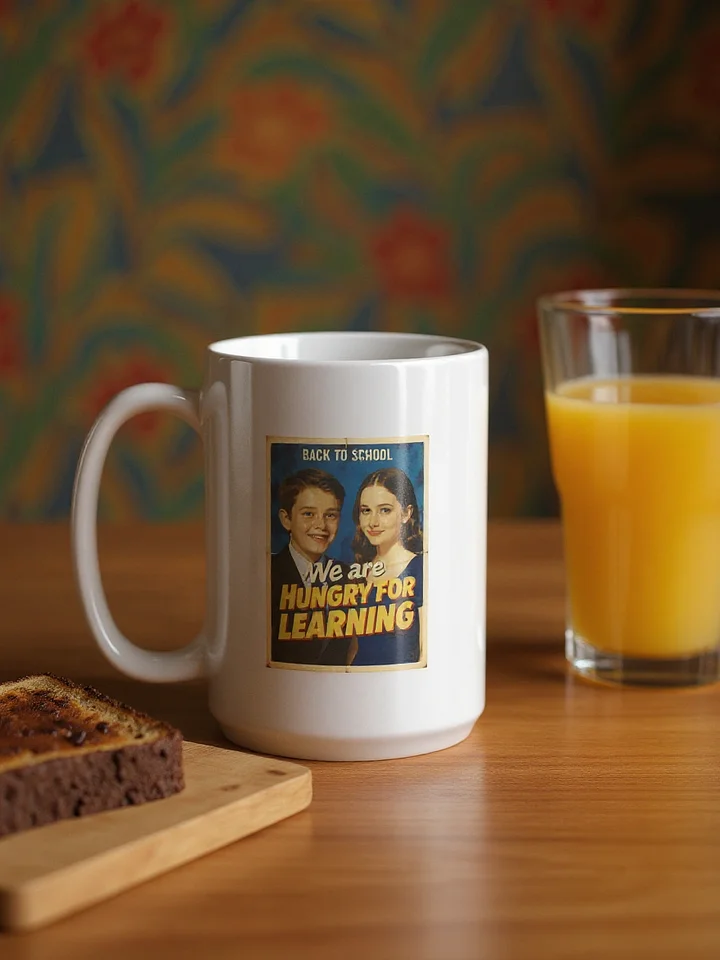 Hungry Learners Retro Mug product image (2)