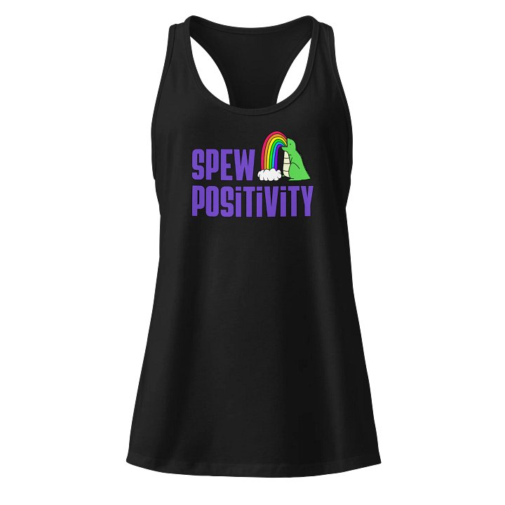 Spew Positivity Racerback Tank product image (1)