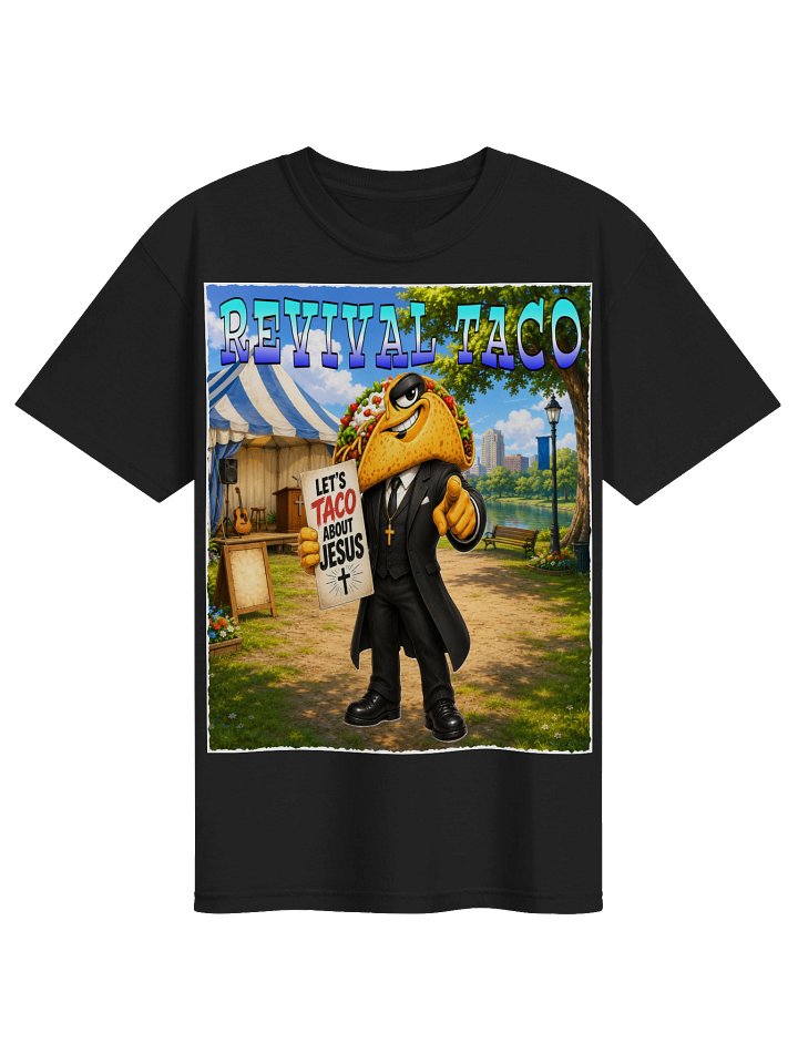 Revival Taco Jesus Cartoon Tee - The Taco Family product image (11)