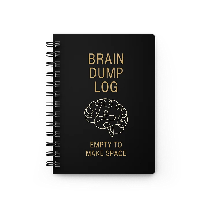 Brain Dump Log Notebook | ADHD Brain Fog & Chronic Illness Journal product image (1)