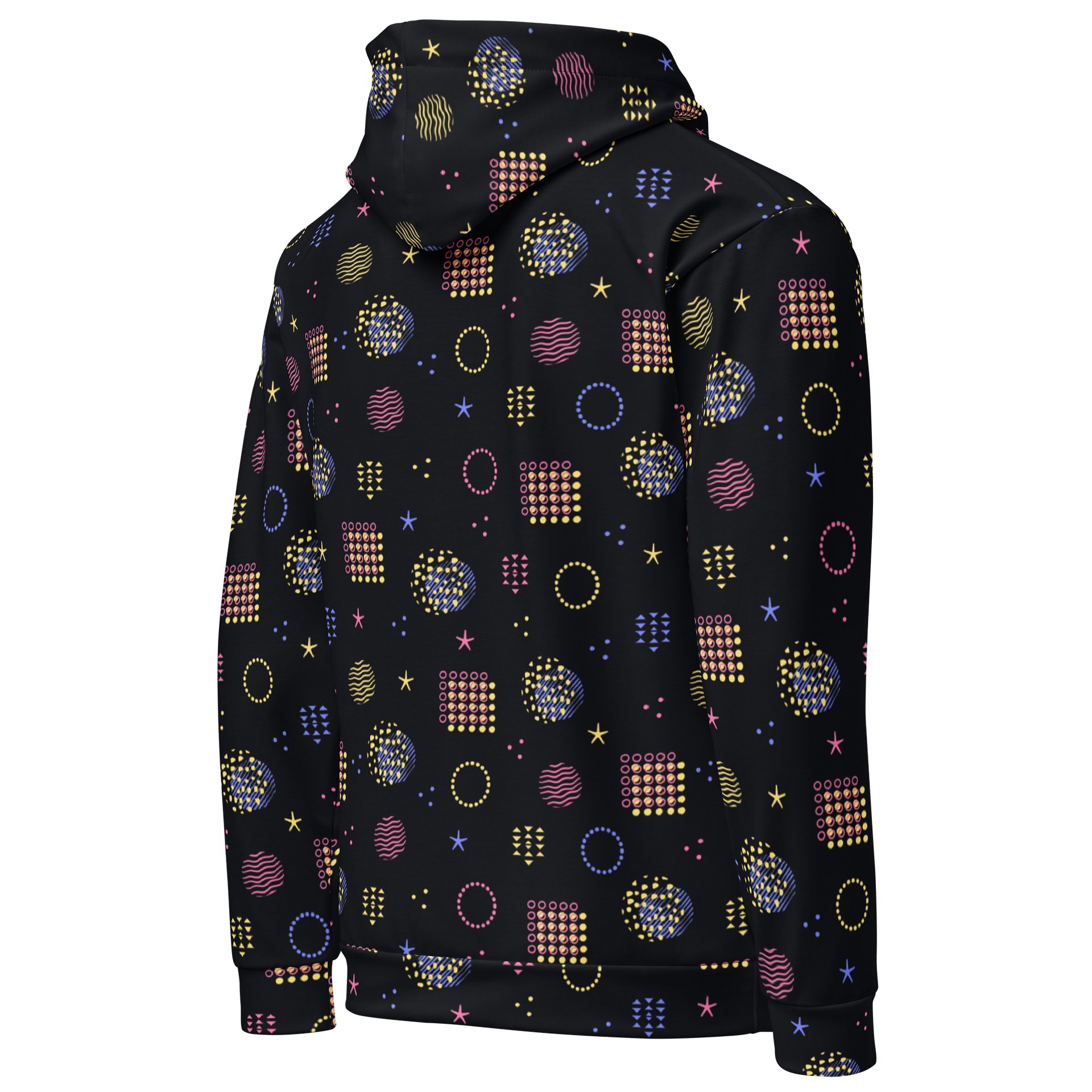 Comfortable Unisex Hoodie with Cosmic Geometry Print product image (5)