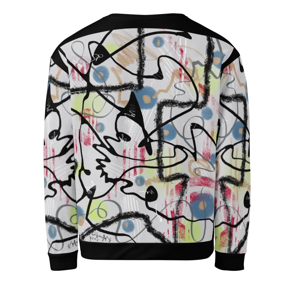 ScribbleWear 'Pencil' Unisex Art Sweatshirt product image (2)