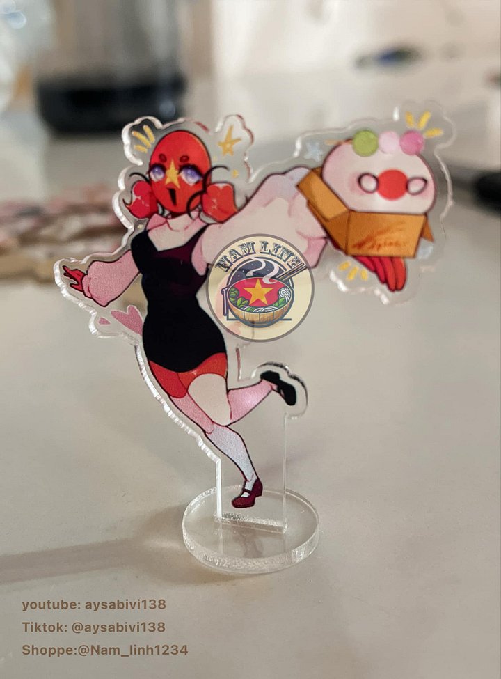 countryhumans vietnam standnee ( 6cm ) product image (2)