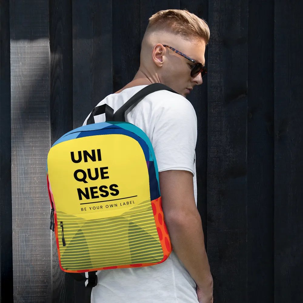 UNIQUENESS Colorful All-Over Backpack product image (5)