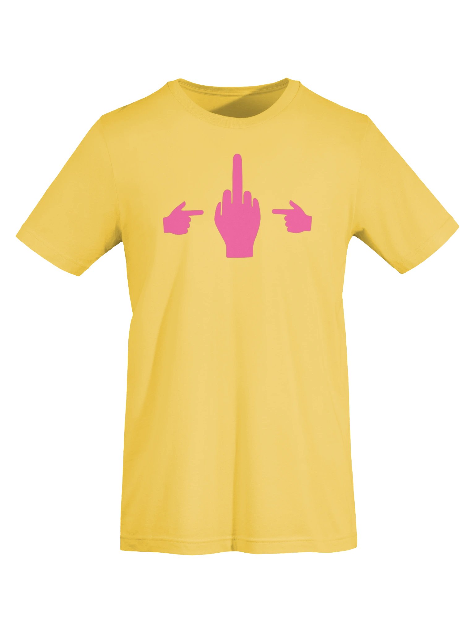 No Middle Finger Point ShopCo Pink Unisex Tee product image (17)