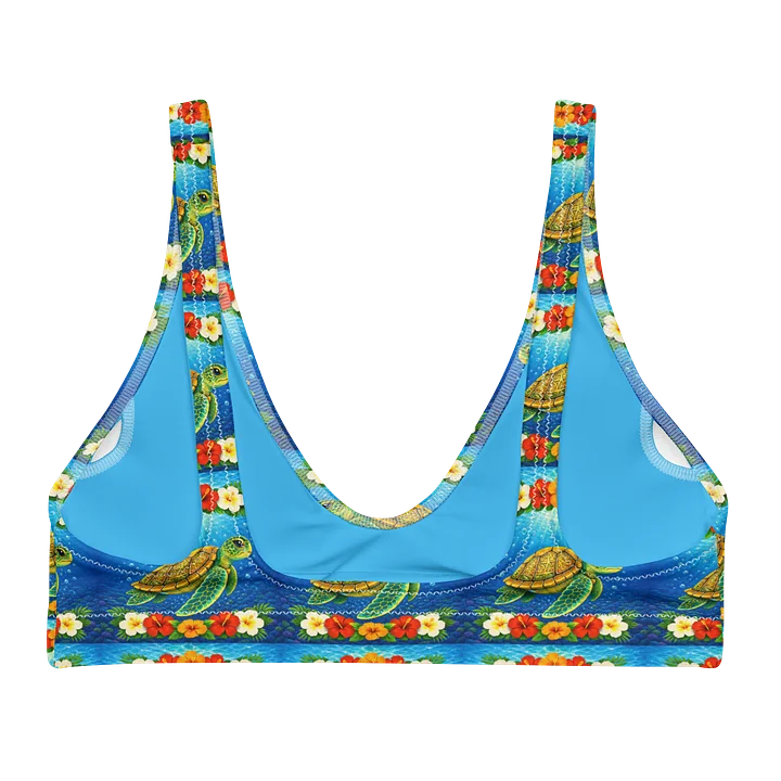 Turtle Bloom Bikini Top product image (2)