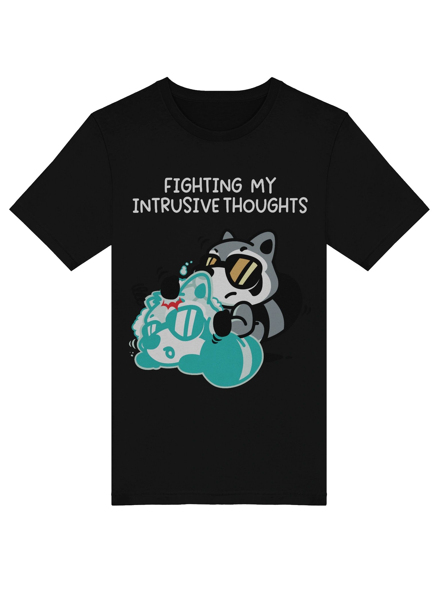 Fighting My Intrusive Thoughts Men's T-Shirt product image (5)