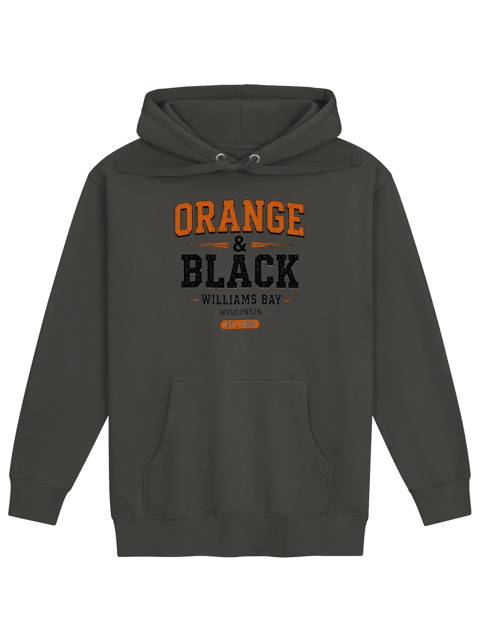 Orange & Black Hoodie product image (19)