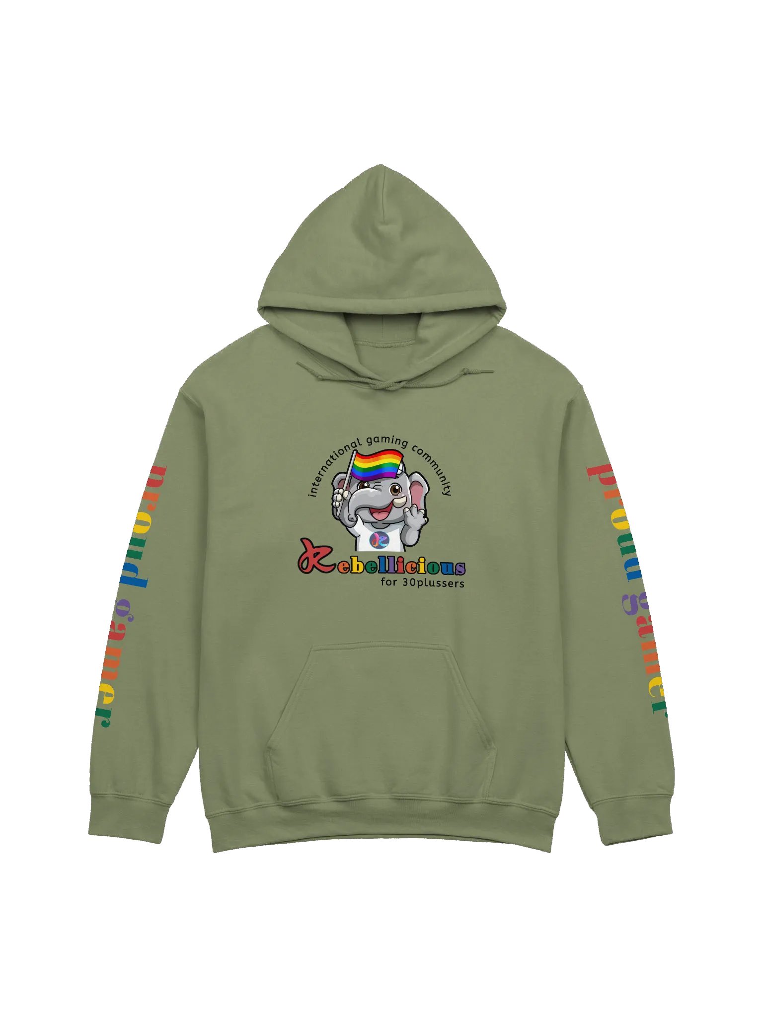 Rainbow Gamer Pride Hoodie product image (37)