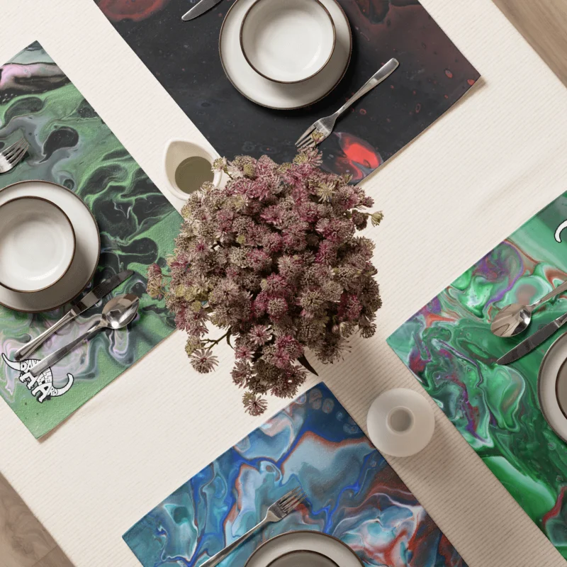 Fluid Acrylic Placemat Set (4 Placemats) product image (6)