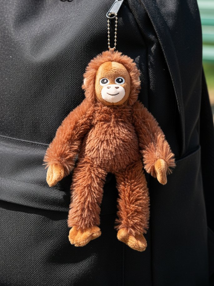 Punch’s Pal KeyRing | 20cm Orangutan Plush product image (2)