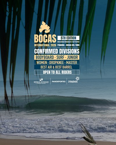 This is where it all goes down.

Official categories for the 2026 edition of the Bocas International:

💥 Open Bodyboard
🏄 Sur...