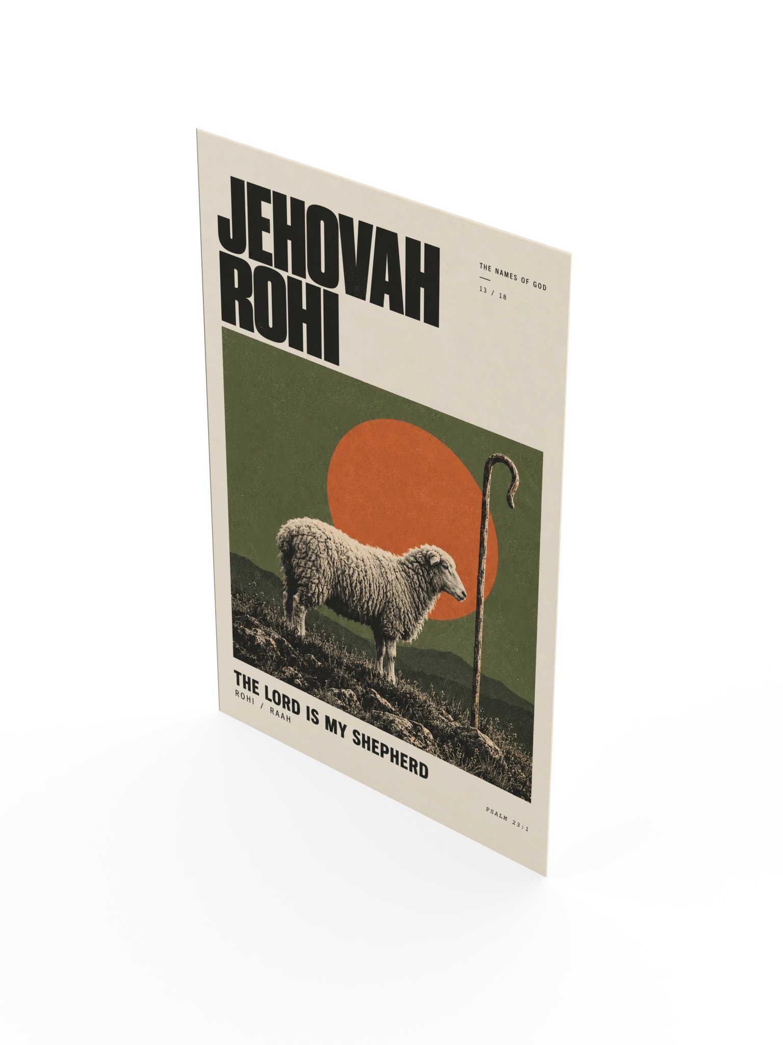Jehovah Rohi | Names of God Art Print product image (3)