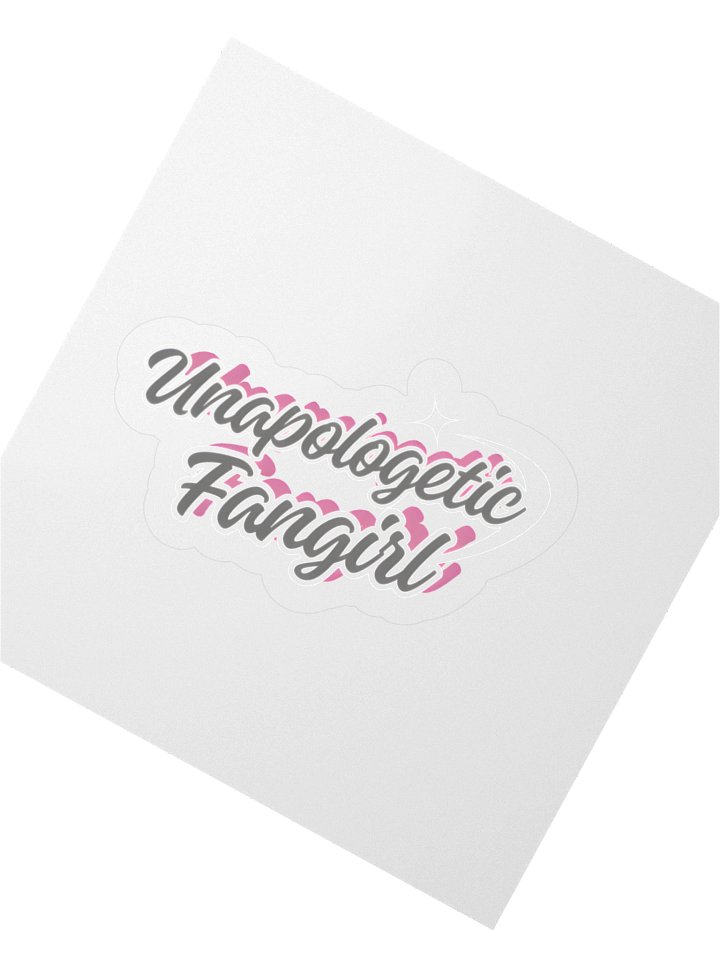 UNAPOLOGETIC FANGIRL STICKER product image (4)