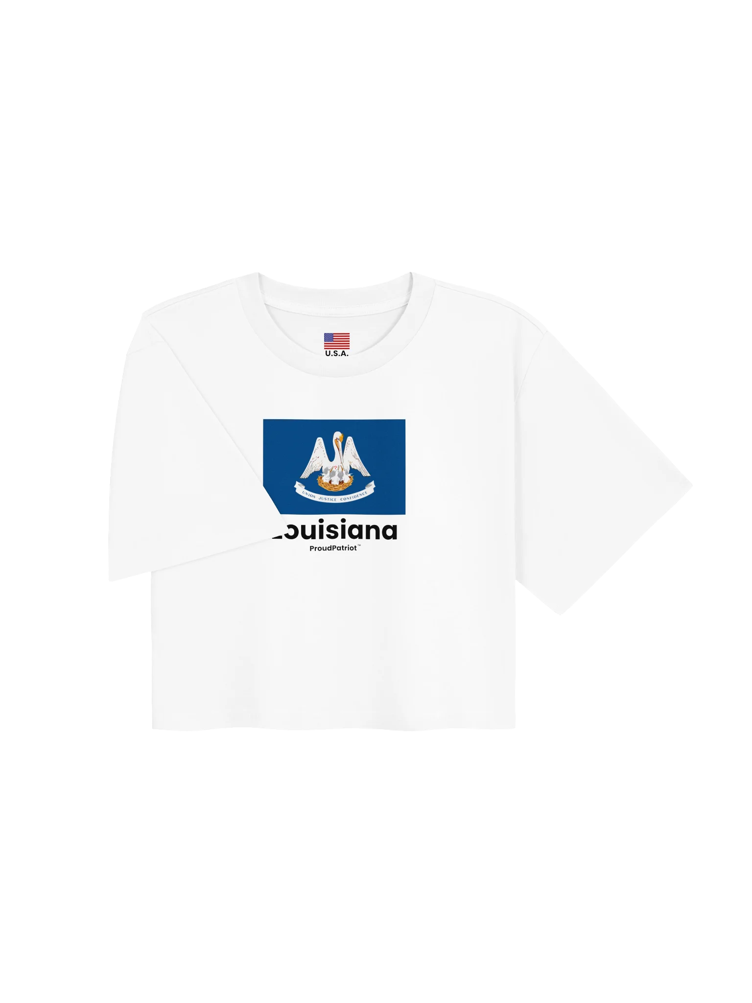 Louisiana Women's Classic Crop Tee product image (7)