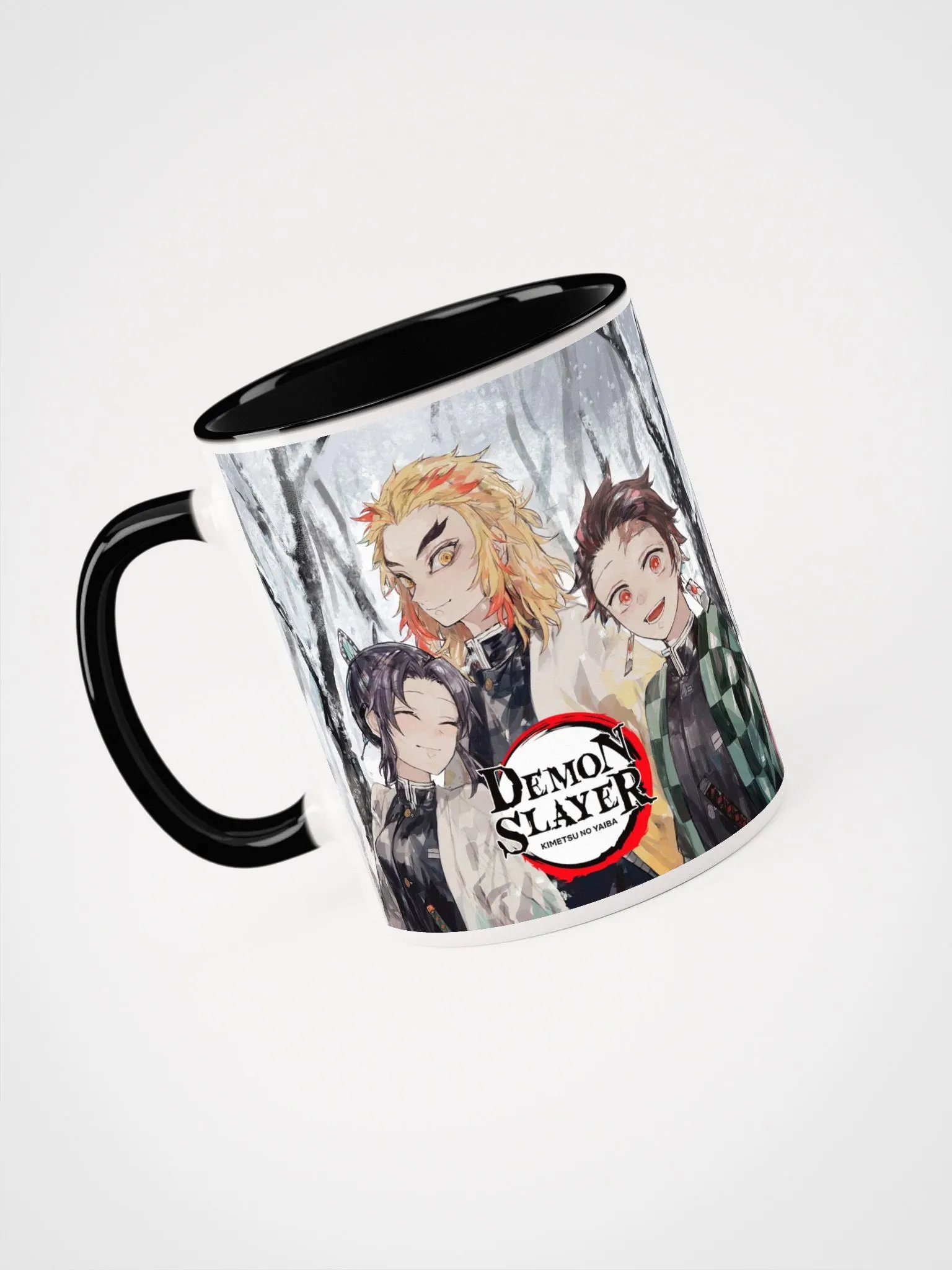 Exclusive Demon Slayer Ceramic Mug with Colorful Interior – Perfect for Fans! product image (30)